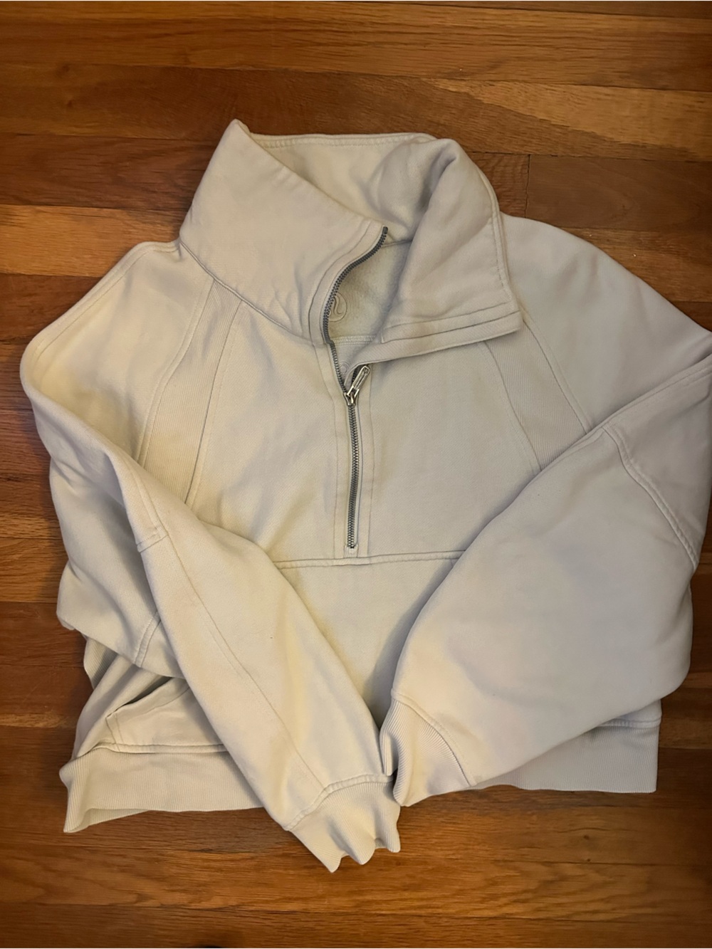 Scuba Oversized Funnel-Neck Half Zip - M/L